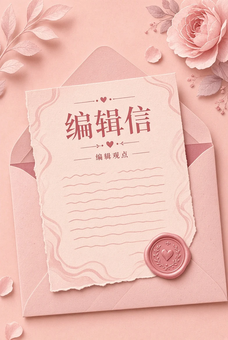 编辑信主题影像插画