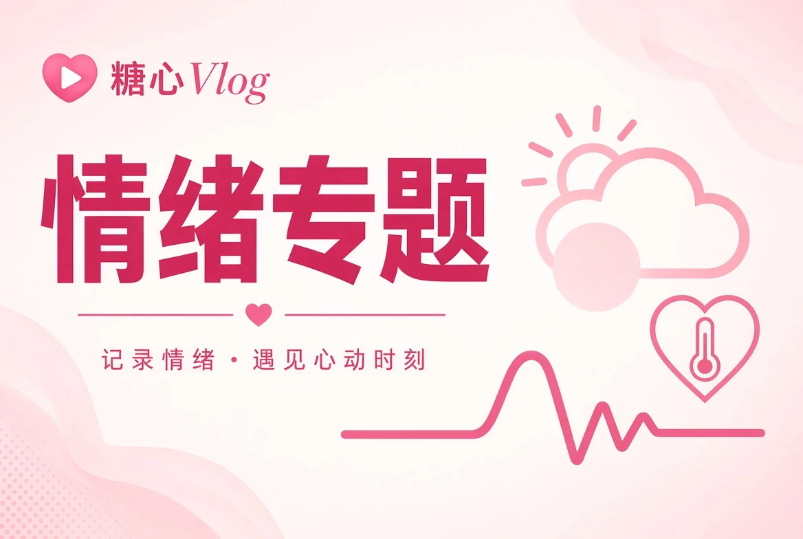 心情笺主题影像插画